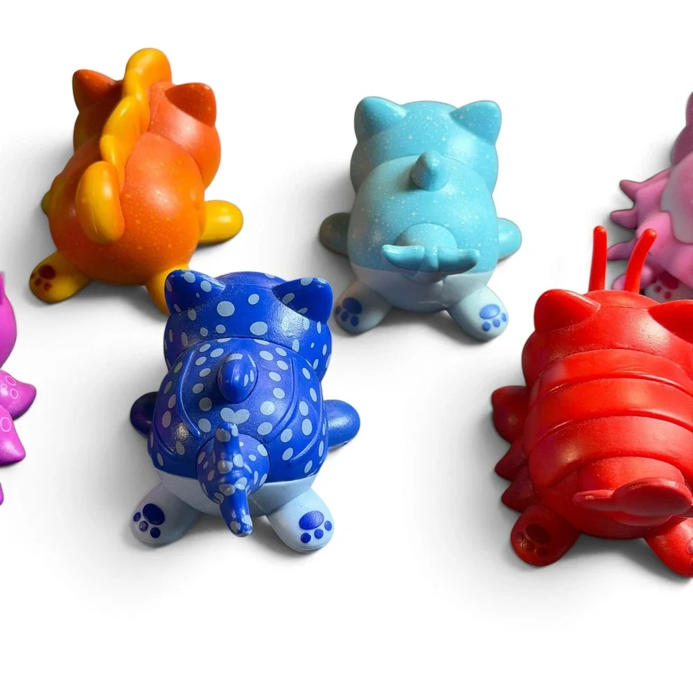 Aphmau Mystery MeeMeows Litter 4 Under the Sea Complete Set 8 Figures Cat Toys